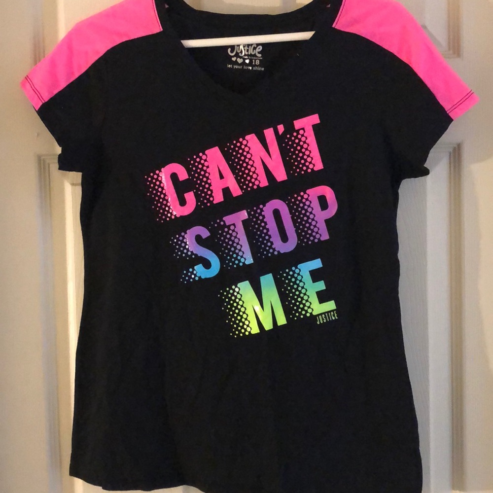 Justice sporty t-shirt